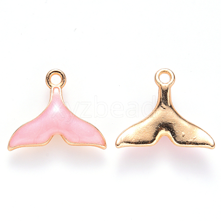 Alloy Enamel Pendants ENAM-S121-060B-1