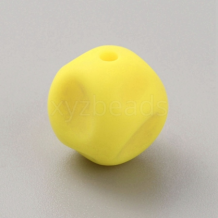 Cube Food Grade Eco-Friendly Silicone Beads SIL-TAC0003-11J-1