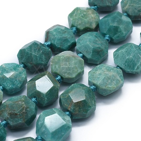 Natural Amazonite Beads Strands G-F655-10-1