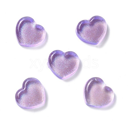 Transparent Resin Cabochons LS-CRES-P019-04F-1