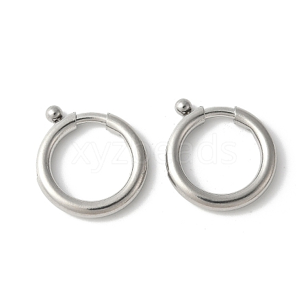 316 Surgical Stainless Steel Spring Gate Rings STAS-H234-06P-02-1