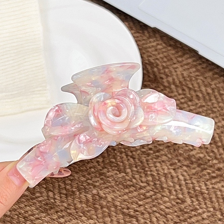 Cellulose Acetate(Resin) Claw Hair Clips PW-WGD526A-01-1