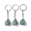 Natural Green Aventurine Keychains KEYC-P011-04P-06-1