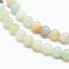 Natural Flower Amazonite Bead Strands G-R172-3mm-17-1