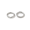 Tarnish Resistant 304 Stainless Steel Open Jump Rings STAS-Q186-02-6x0.8mm-3