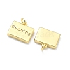 Brass Pendants KK-D229-22A-G-2