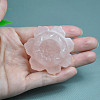 Natural Rose Quartz Lotus Display Decorations PW-WG65912-01-2