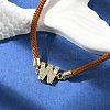 Adjustable Nylon Cord Bracelets X-BJEW-C096-01G-23-2