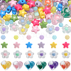 Mixed Styles Acrylic Beads OACR-PA0001-07-1