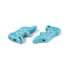 Dyed Synthetic Turquoise Beads Strands TURQ-T004-17B-3