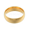 201 Stainless Steel Plain Band Finger Ring for Women RJEW-N043-09LG-2