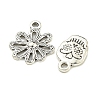 30Pcs Christmas Theme Tibetan Style Alloy Pendants FIND-U010-11-3