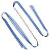 Metal Full Crystal Rhinestone Horse Eye Bridal Waist Belts for Wedding Dress AJEW-WH20080-65B-S-6