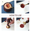 CRASPIRE Sealing Wax Particles for Retro Seal Stamp DIY-CP0001-49D-7