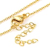 Brass Micro Pave Clear Cubic Zirconia Bowknot Pendant Necklaces NJEW-F326-04G-3