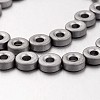 Electroplate Non-magnetic Synthetic Hematite Beads Strands G-F300-03B-F01-1