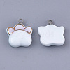 Handmade Porcelain Pendants PORC-T002-28-2