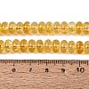 Crackle Transparent Glass Beads Strands GLAA-N074-02A-09-4