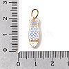 Printing 304 Stainless Steel Pendants LS-STAS-K304-13B-G-3