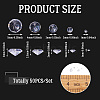 Cubic Zirconia Cabochons ZIRC-TA0001-03-15