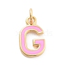 Rack Plating Brass Pendants KK-C065-02G-G-1