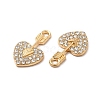 Alloy Crystal Rhinestone Pendants PALLOY-B009-05KCG-2