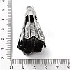 Tibetan Style Alloy Pendants TIBE-L012-029AS-3