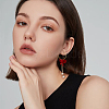 400Pcs 8 Colors Iron Hoop Earrings IFIN-FH0001-72B-5