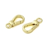 Brass Spring Gate Rings KK-B089-14G-2