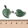 Natural Green Aventurine Pendants G-B127-11P-05-3