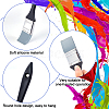 Wooden Paint Brushes Set AJEW-OC0002-90-4