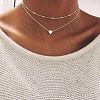 Alloy Pendant Necklaces for Women WGA6E2A-06-1