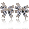 Polyester Big Bowknot FIND-WH0126-414F-1