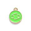 Alloy Enamel Pendants LS-ENAM-S124-01B-06D-2