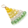 Glass Pendants PALLOY-JF03006-04-3