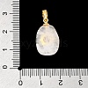 Natural Quartz Crystal Pendants G-T151-03C-3