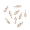 3D Brass Glass Cabochons MRMJ-P015-07D-KCG-3