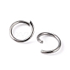 Tarnish Resistant 304 Stainless Steel Jump Rings X-STAS-R049-6x0.7mm-3