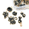 20Pcs 10 Styles Alloy Enamel Charms ENAM-YW0003-16-2