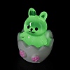 Broken Shell Animal Luminous Resin Display Decorations DJEW-M010-02E-1