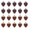 SUNNYCLUE 20Pcs 2 Colors Alloy Enamel Pendants ENAM-SC0003-84-1