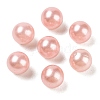 ABS Plastic Imitation Pearl Round Beads MACR-F033-8mm-18-1