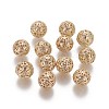 Brass Beads KK-I644-40G-1