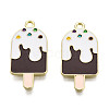 Alloy Enamel Pendants PALLOY-F286-16B-G-2