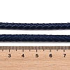 Braided Leather Cord with Core WL-F009-5mm-05-3