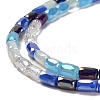 Electroplate Glass Beads Strands EGLA-D030-08D-2