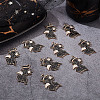 SUNNYCLUE Gothic Theme Alloy Enamel Pendants FIND-SC0003-79-4