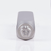 Iron Metal Stamps AJEW-BC0005-56J-3