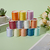 12 Rolls 12 Colors Metallic Sewing Thread OCOR-CY0002-02B-7