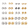 40Pcs 20 Styles 201 Stainless Steel Stud Earring Findings STAS-TA0001-91-26